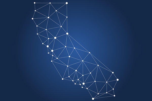 ca map blue