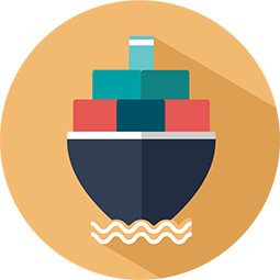 cargo ship icon