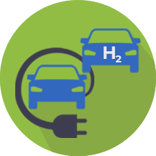 electric vehicle icon